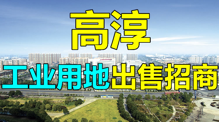 南京高淳工业用地出售招商 16万/亩 税收高0地价 上海苏州南京产业转移承接地